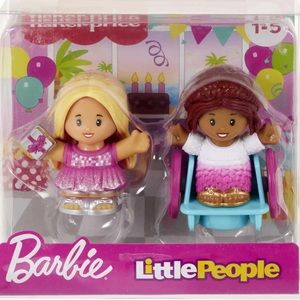Little People Barbie Toddler Toys Party Figure Pack